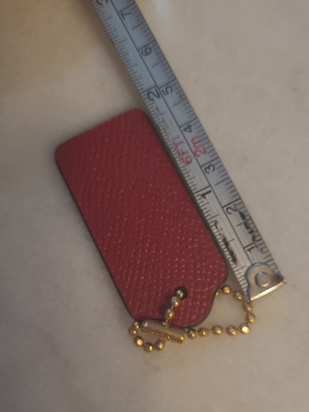 Coach Red Hangtag - Picture 4 of 4